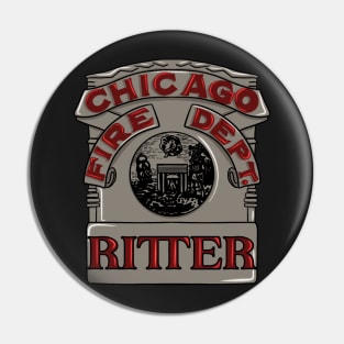 Darren Ritter | Chicago Fire Badge Pin