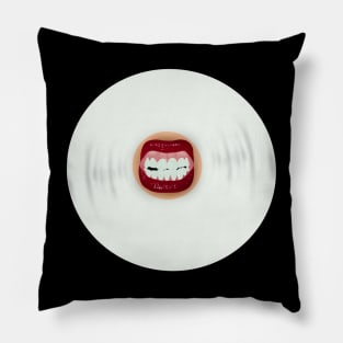 GUTS White Vinyl Pillow