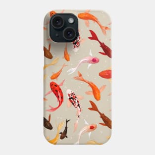 Koi pond Phone Case