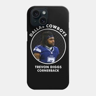 TREVON DIGGS - CB - DALLAS COWBOYS Phone Case