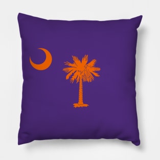 Flag of South Carolina - Purple Pillow