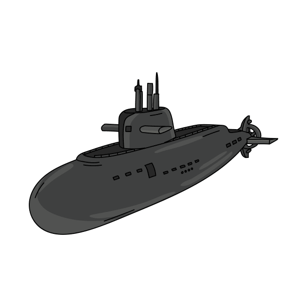 Submarine cartoon illustration by Cartoons of fun