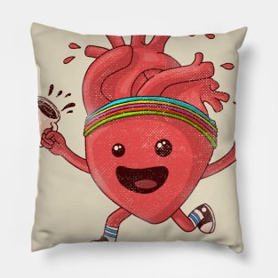 Heart Race Pillow