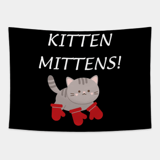 Kitten Mittens Tapestry