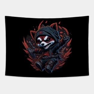 Red Panda Ninja_014 Tapestry