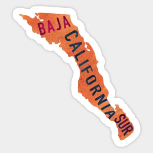 Baja California Sticker by smashtransit