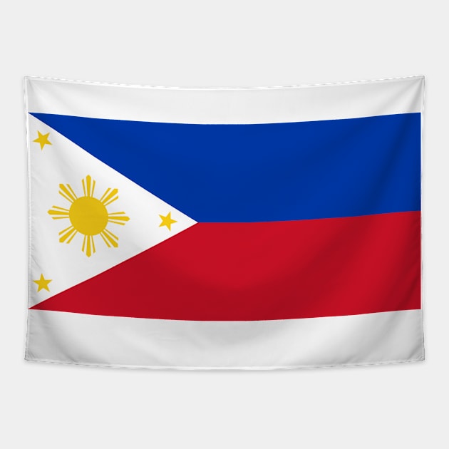 Flag Of Philippines Tapestry by The lantern girl