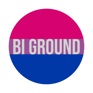 Bi Ground - Bisexual Pride Flag T-Shirt