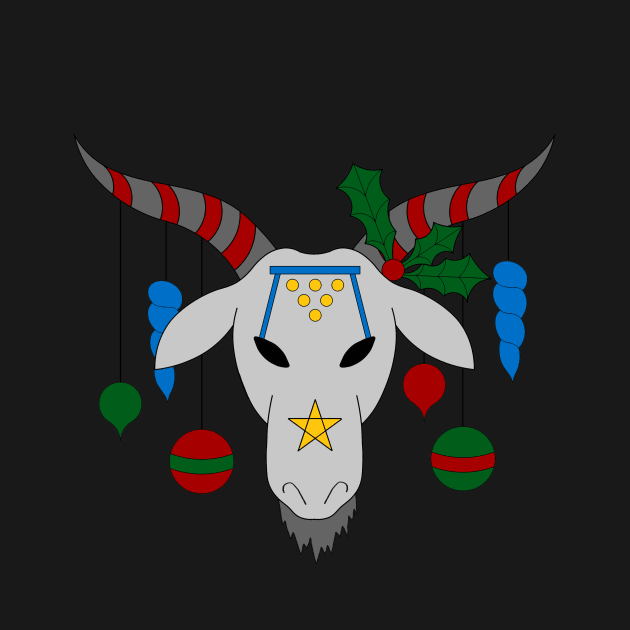 Yule Goat by Jaq of All