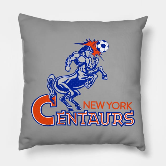 Defunct New York Centaurs USL Soccer Pillow by LocalZonly