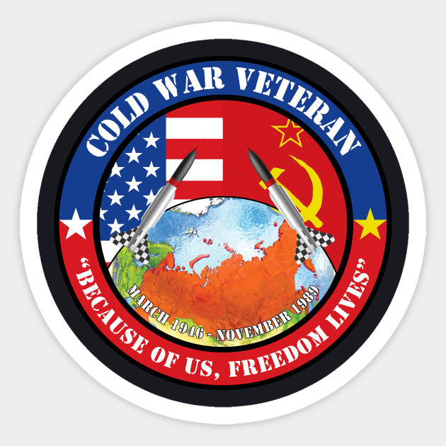 Cold War Veteran Cold War Veteran Sticker Teepublic