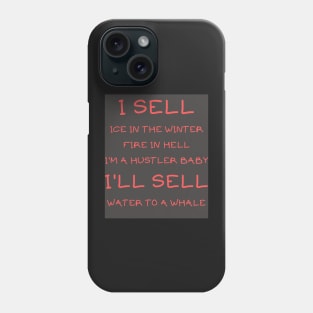 I sell ice in the winter Phone Case