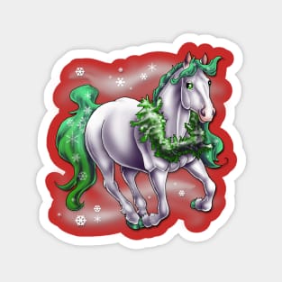 Minty Horse Magnet