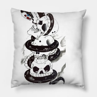 Skull artwork Pillow