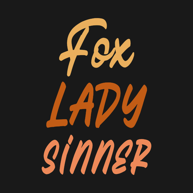 fox. lady, sinner, design v2 by H2Ovib3s