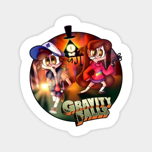 Dipper and Mabel Magnet