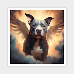 American Bully Angel Magnet