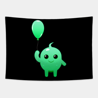 Holding a balloon, Burntboo Tapestry