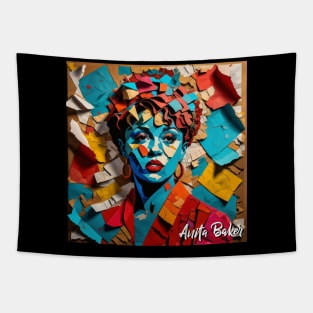 Anita Baker // Paper Art Tapestry
