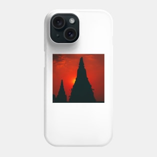 Wat Chai Wattanaram Phone Case