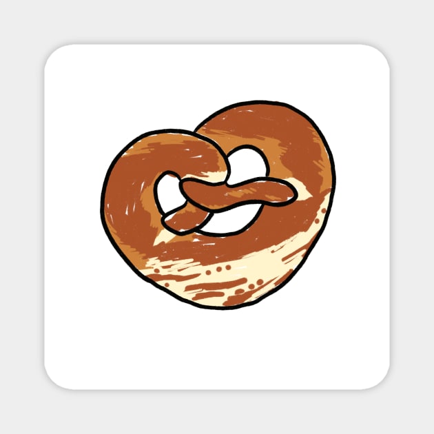 Pretzel Magnet by adrienne-makes