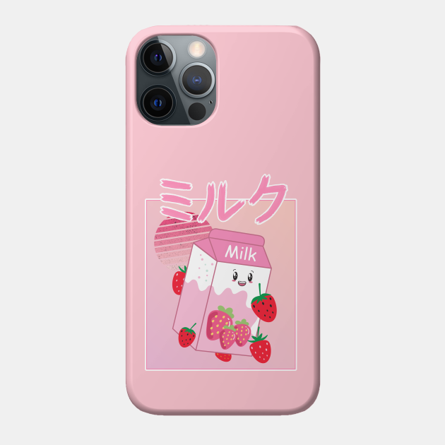 GeorgeNotGound Japanese Anime Strawberry Milk Shake - Georgenotfound