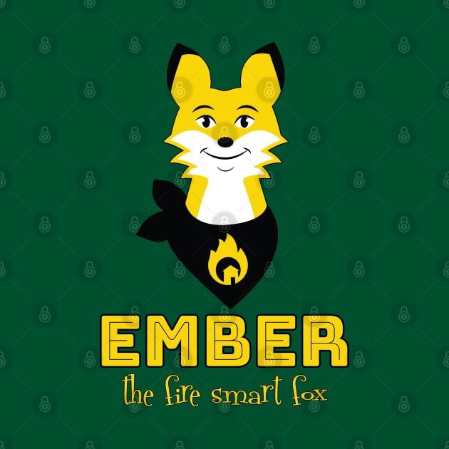 Ember - The Fire Smart Fox (Canada) by INLE Designs