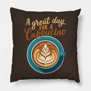 National Cappuccino Day – November Pillow