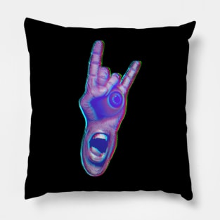 music and art expressions Pillow