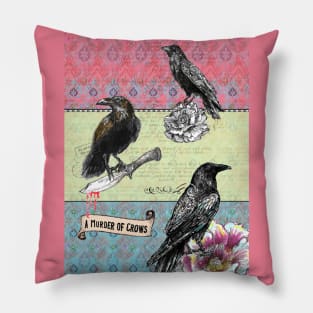 A Murder of Crows Pillow