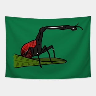 Giraffe-Necked Weevil Tapestry