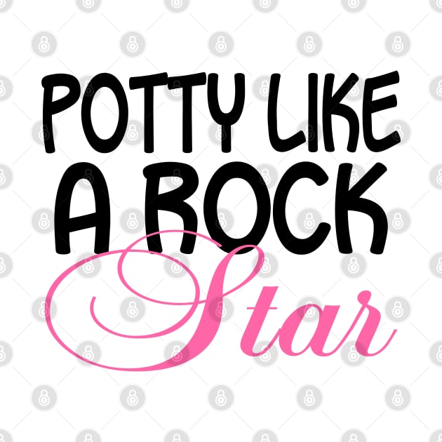 Potty Like A Rock Star. by PeppermintClover