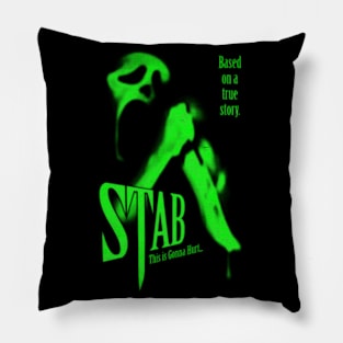 Scream Stab Movie Pillow