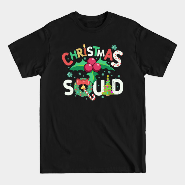 Discover Christmas squad with Santa Claus for boys and girls - Christmas Squad - T-Shirt