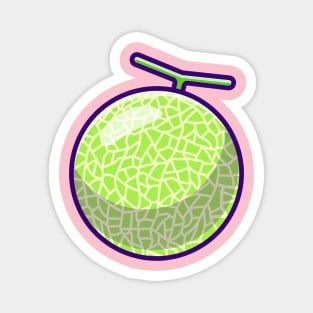 Melon Fruit Cartoon Magnet