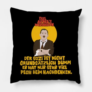 Alfred Tetzlaff - Ekel Alfred - Ein Herz und eine Seele Pillow