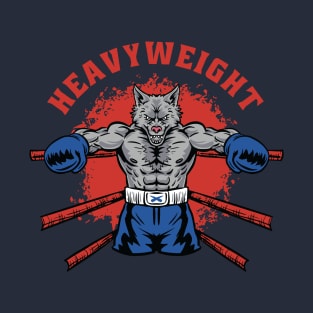 Heavy Weight Boxing Wolf T-Shirt