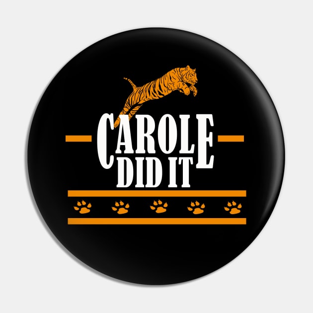 carole did it 2020 Pin by Elegance14