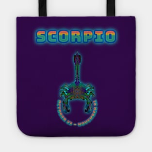 Scorpio 1b Eggplant Tote