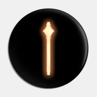 Spiritual Weapon (Orange Mace) Pin