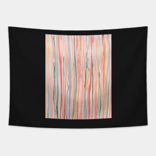 Loose Lines Watercolor Abstract pinks Tapestry