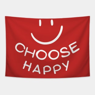 Choose Happy Tapestry