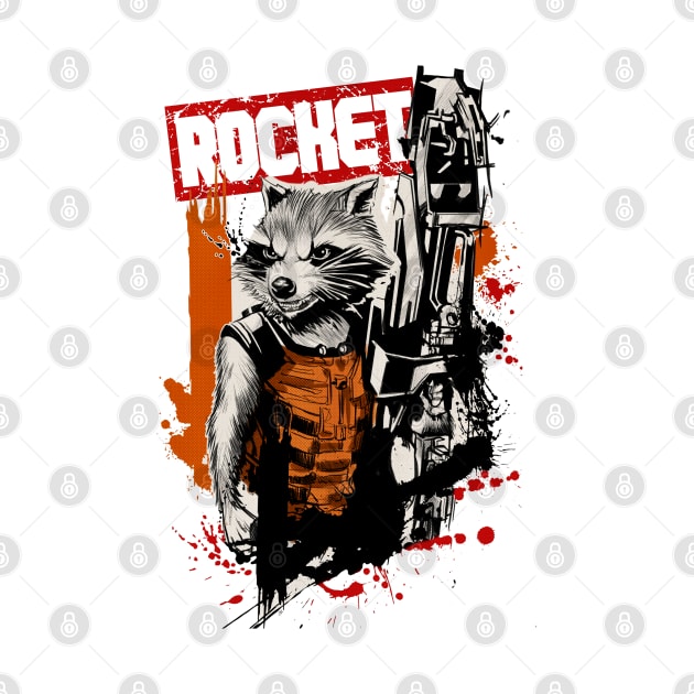 Rocket Exclusive Art by Helm Store