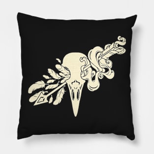 smoke and feathers 1 Pillow