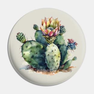 Gorgeous Elder Cactus Pin