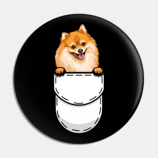 Pomeranian Dog Pin