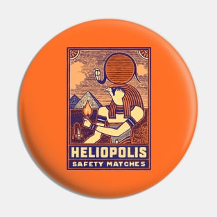 Heliopolis Safety Matches Pin