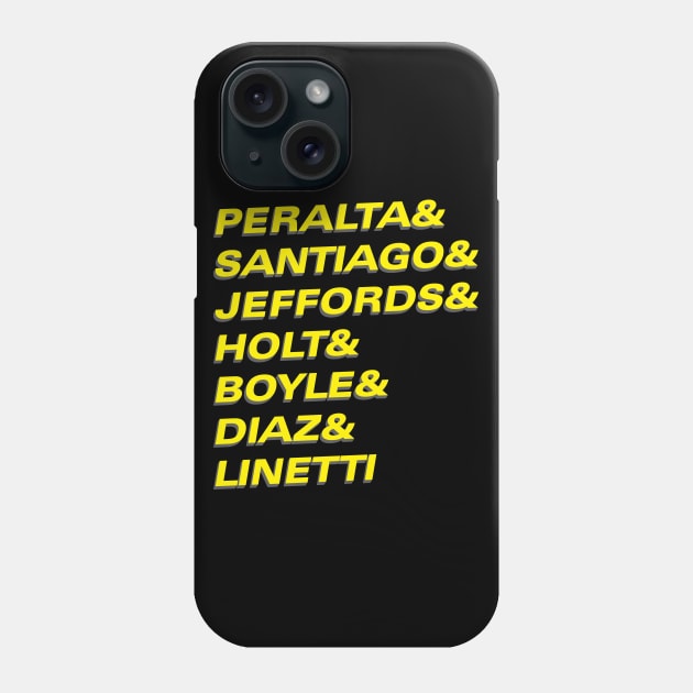 Brooklyn Nine-Nine Phone Case by laimutyy