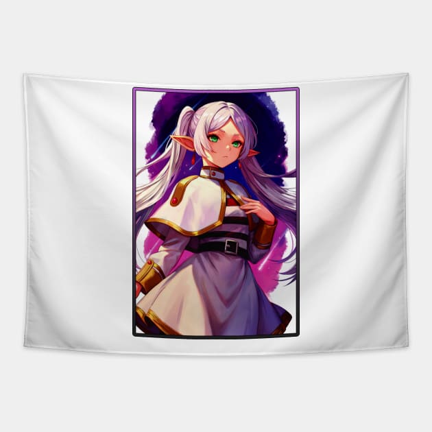 Frieren Tapestry by Vhitostore