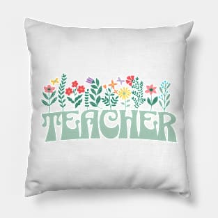 Cute Teacher Shirt Pillow